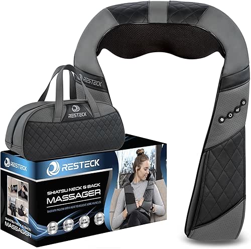RESTECK Massagers for Neck and Back with Heat - Deep