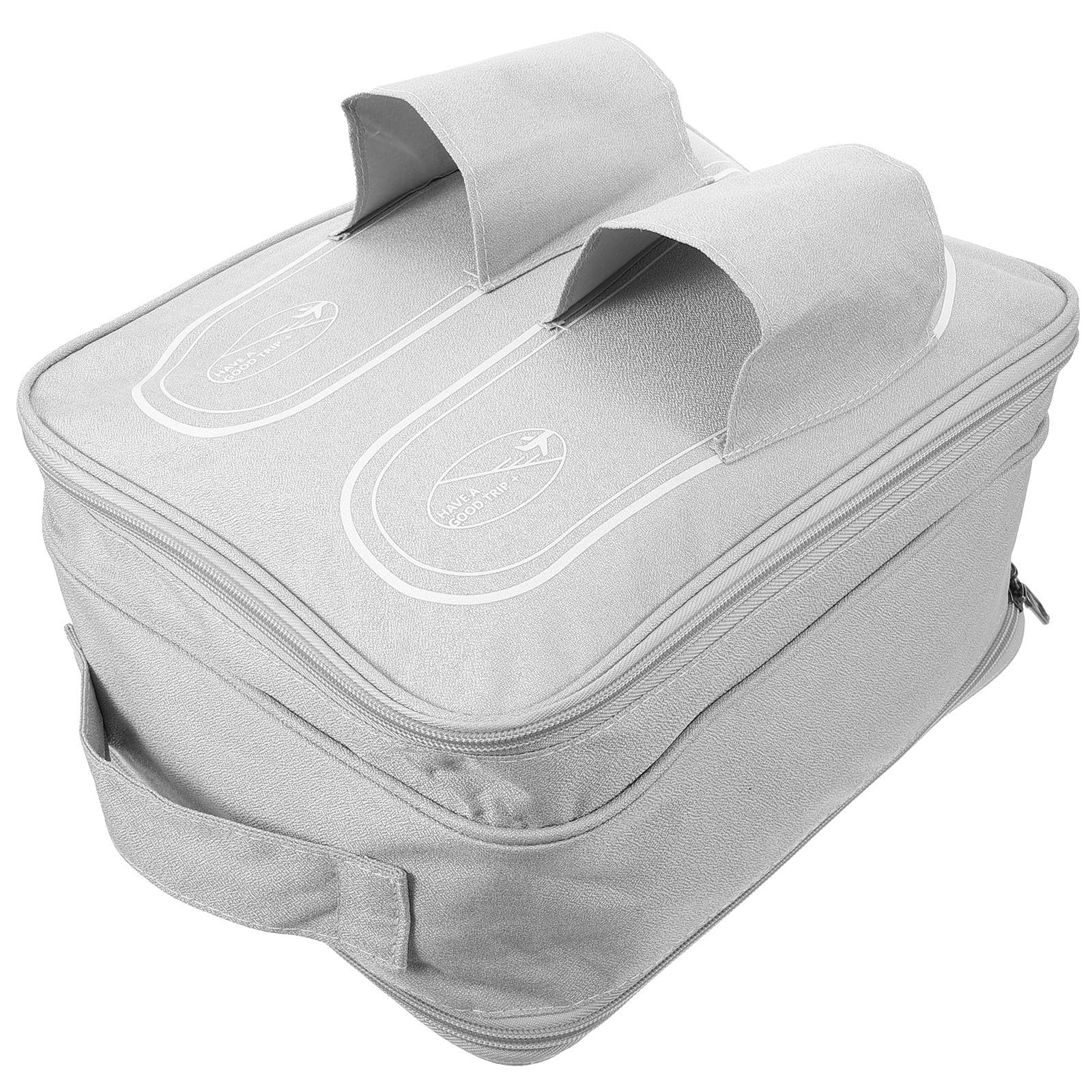 Bolsa de zapatos resistente de Oxford con compartimentos internos portatiles 8