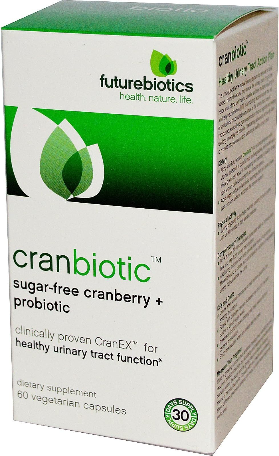 FUTUREBIOTICS, Cranbiotic - 60 vegitabs
