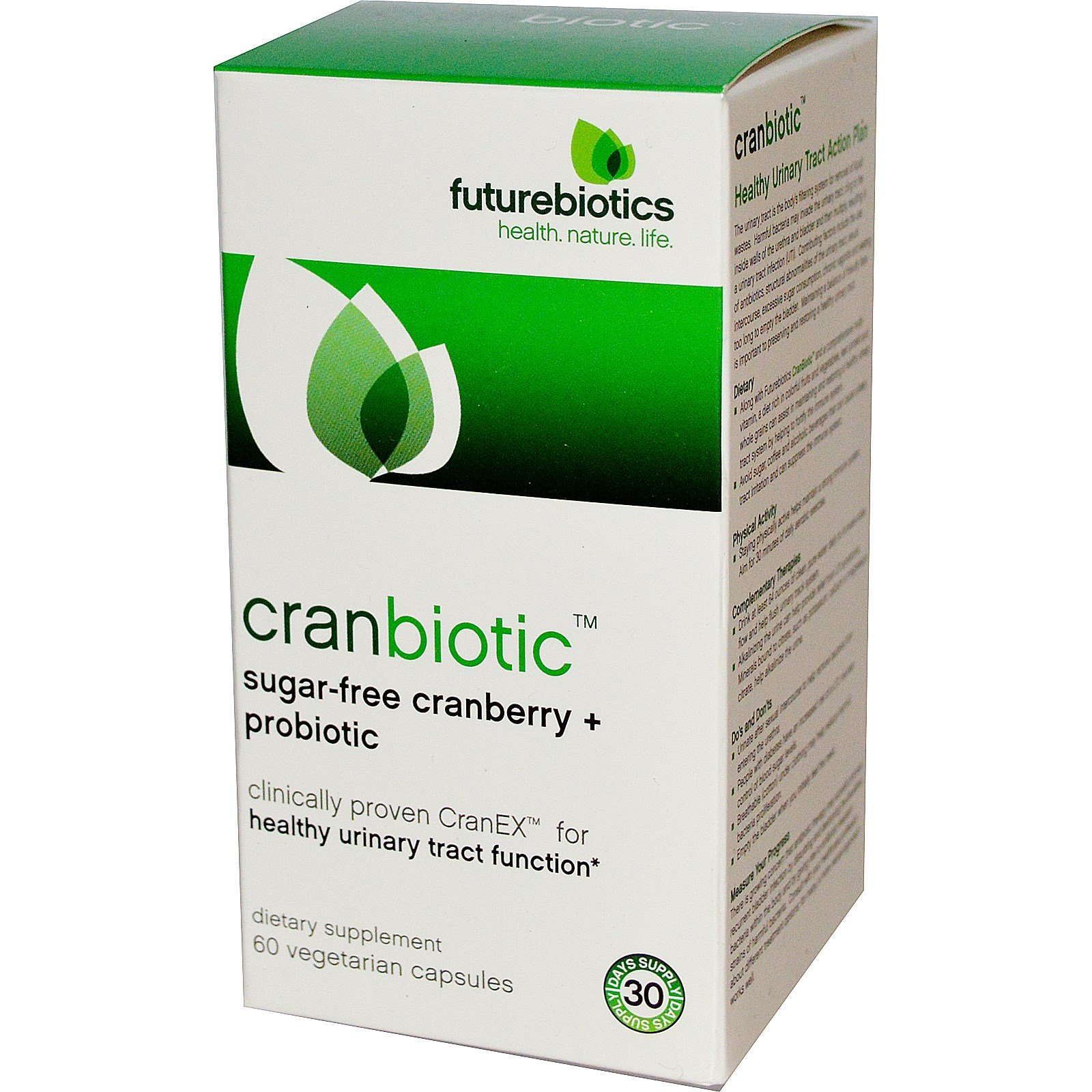 FUTUREBIOTICS, Cranbiotic - 60 vegitabs