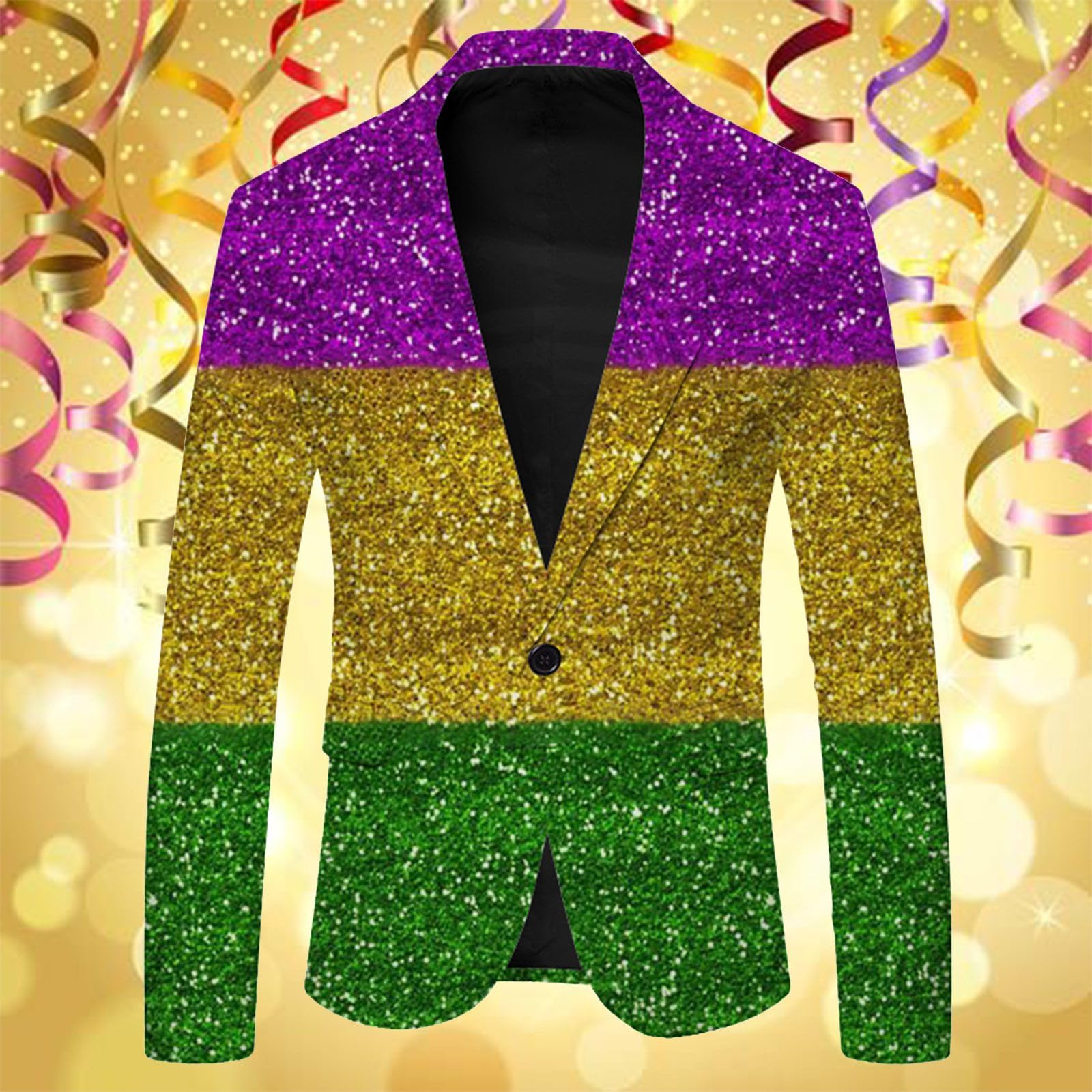 Chaqueta Americana Hombre Invierno, Chaqueta Formal de Trabajo para Hombre con Diseño Elegante y Hebilla Decorativa en Estampado Moderno
