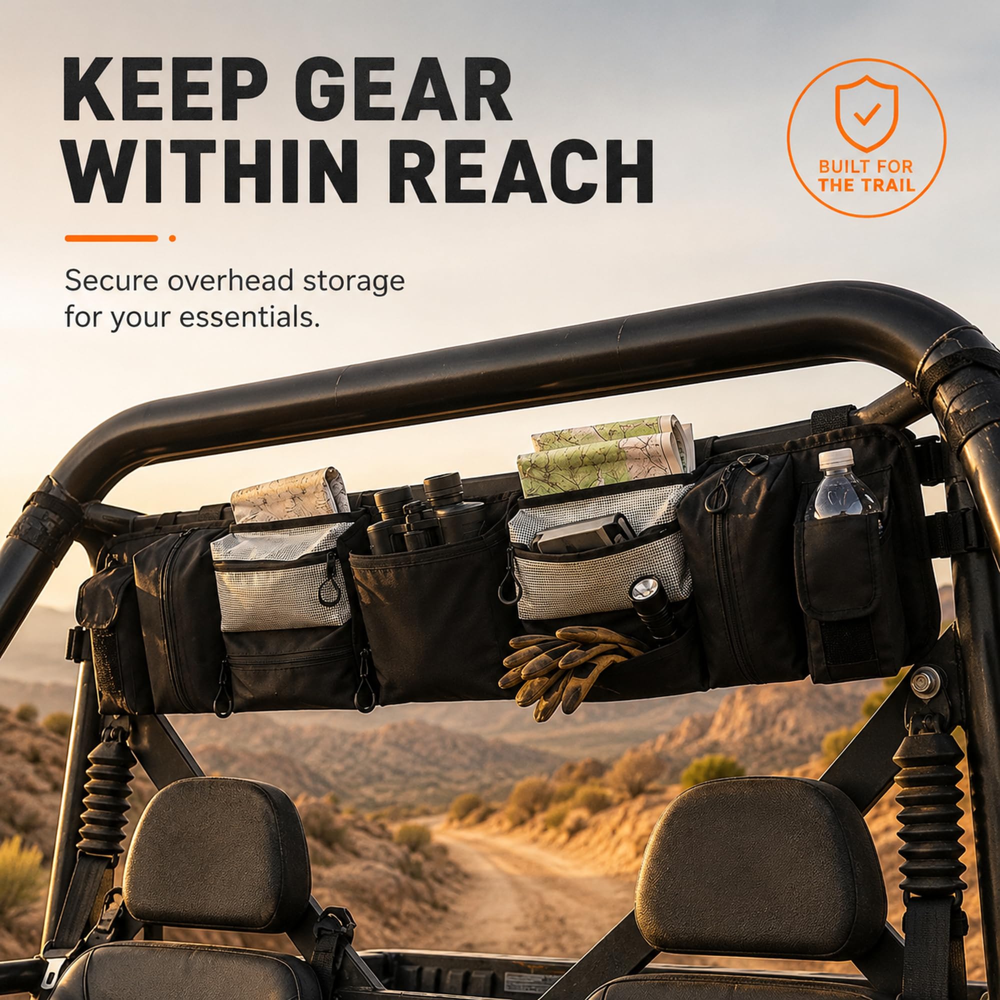 UTV Dach Stauraum Tasche für Can-Am Maverick X3 X RS 2018-2026