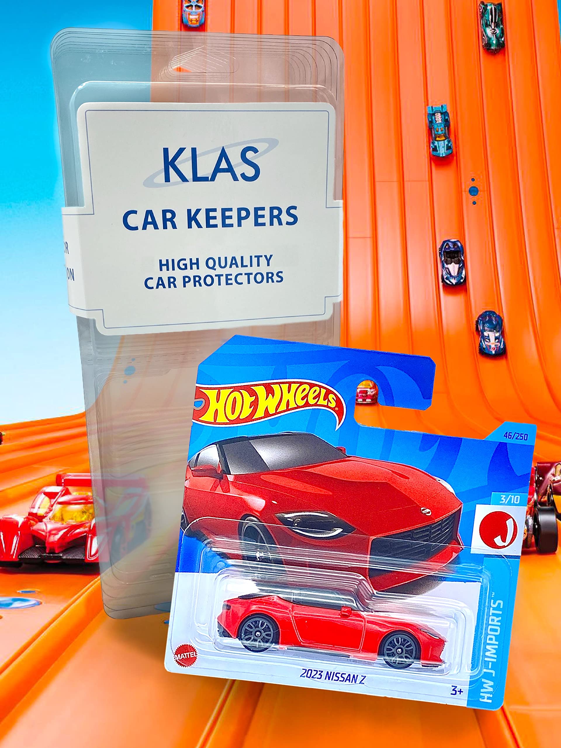 Hot Wheels 2023 Nissan Z (Red) 3/10 HW J-Imports, 2023-46/250 (Short Card) - Image 2