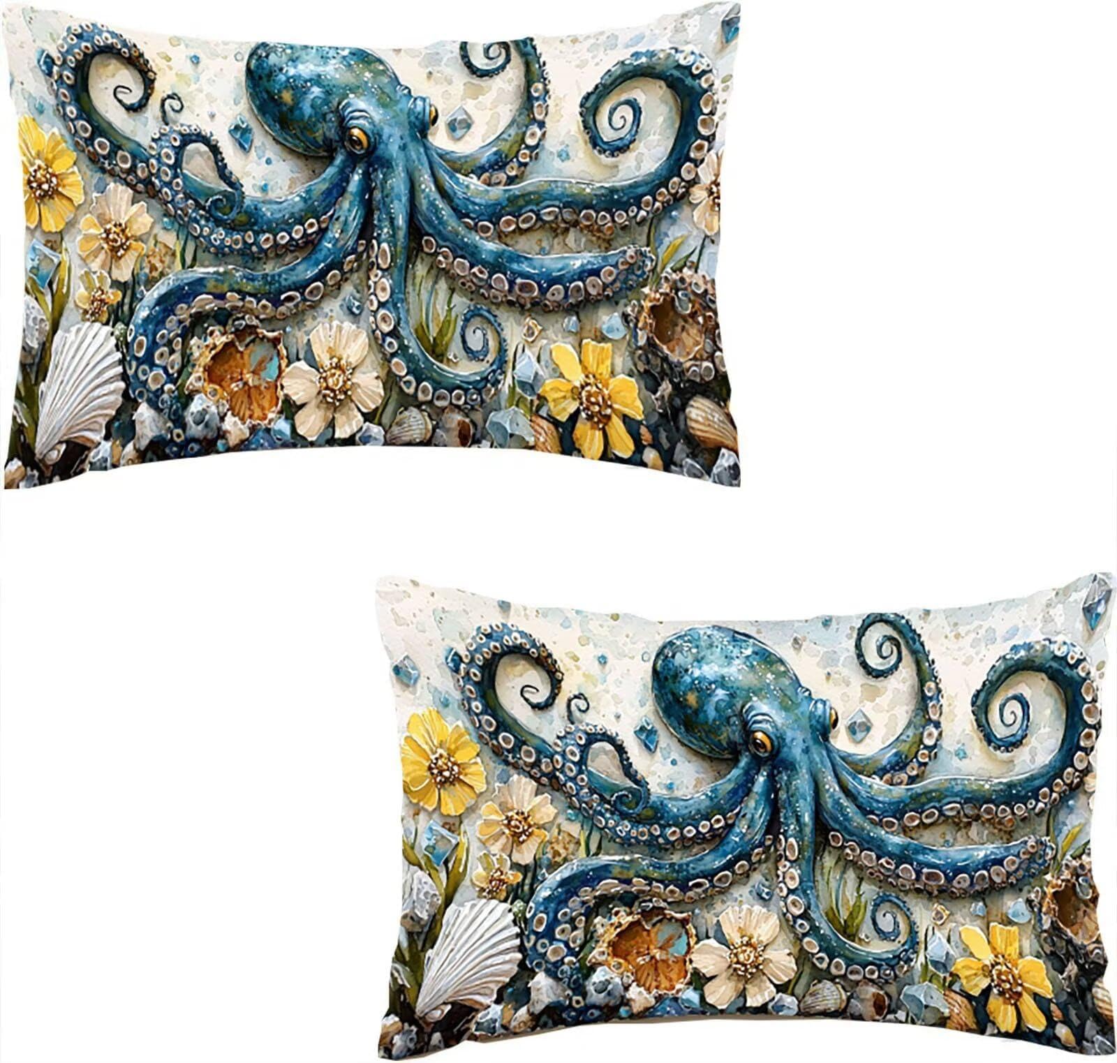 Housse de coussin velours lot de 2 pour rénover un canapé fatigué