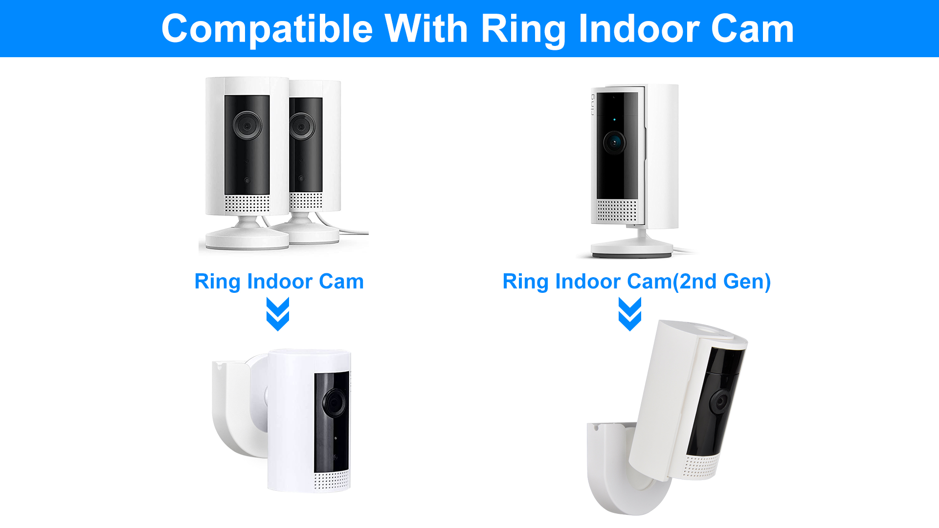 Ring Indoor Cam 2台 Amazon.com: Ring Indoor Cam (newest model) — Home or