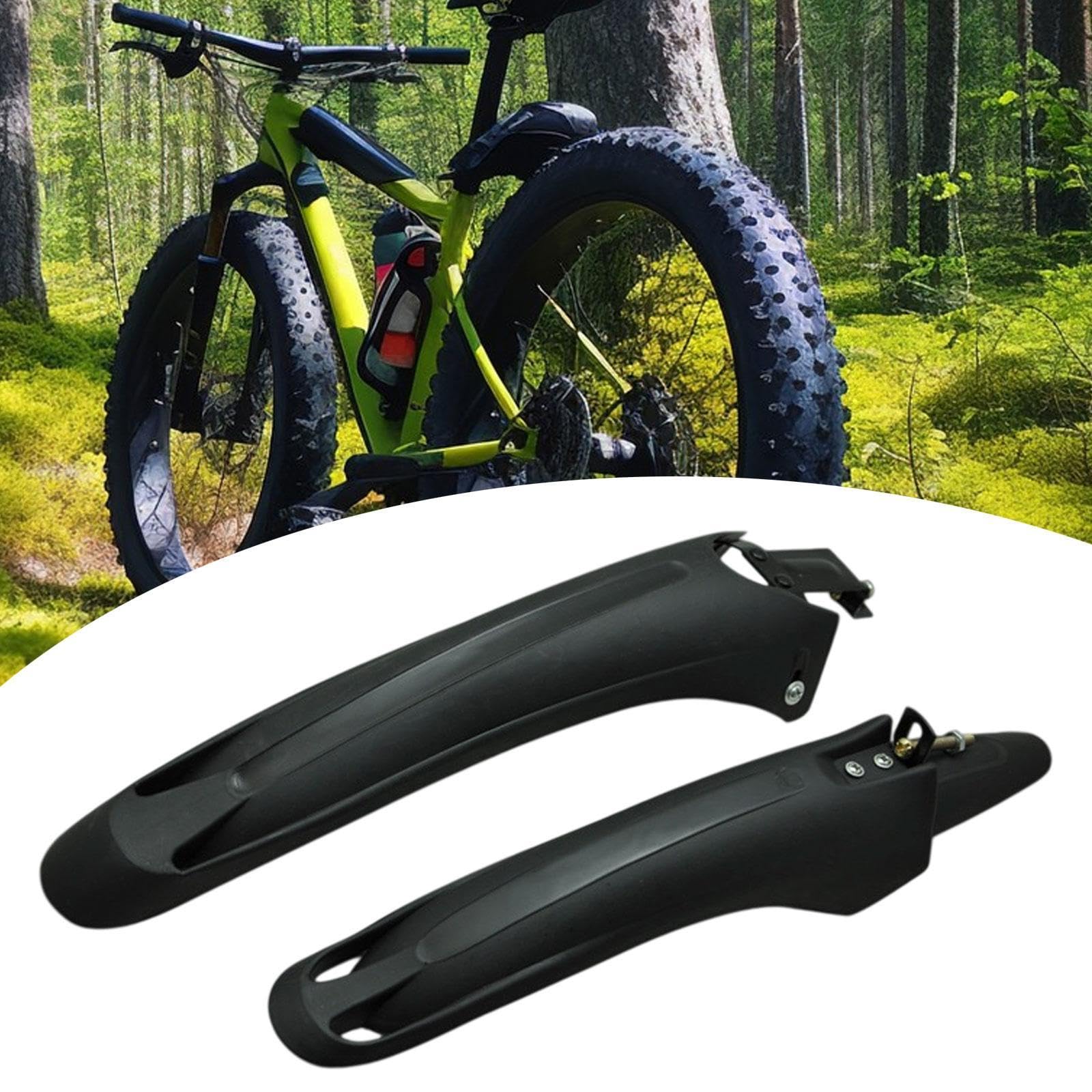 Menolana 2X Kids Bike Front Rear Mudguards Bicycle Mud Guard Repair Parts Riding Accessories Full Cover Mudflap Front Rear Fenders