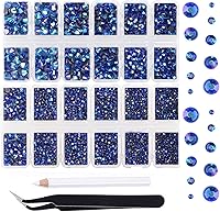 Vista 64 de Diamantes termoadhesivos de imitación