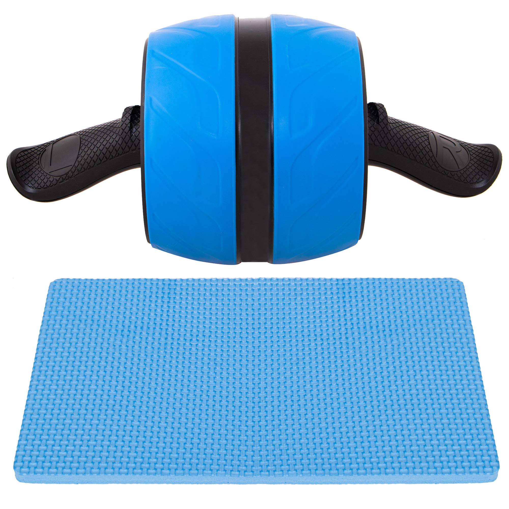 SPRINGOS AB Roller Belly Roller 2 kółka z uchwytem Trenażer brzucha Trenażer ramion z wygodnymi uchwytami Trening mięśni Trening siłowy Rolka do ćwiczeń AB Rolka do ćwiczeń siłowych