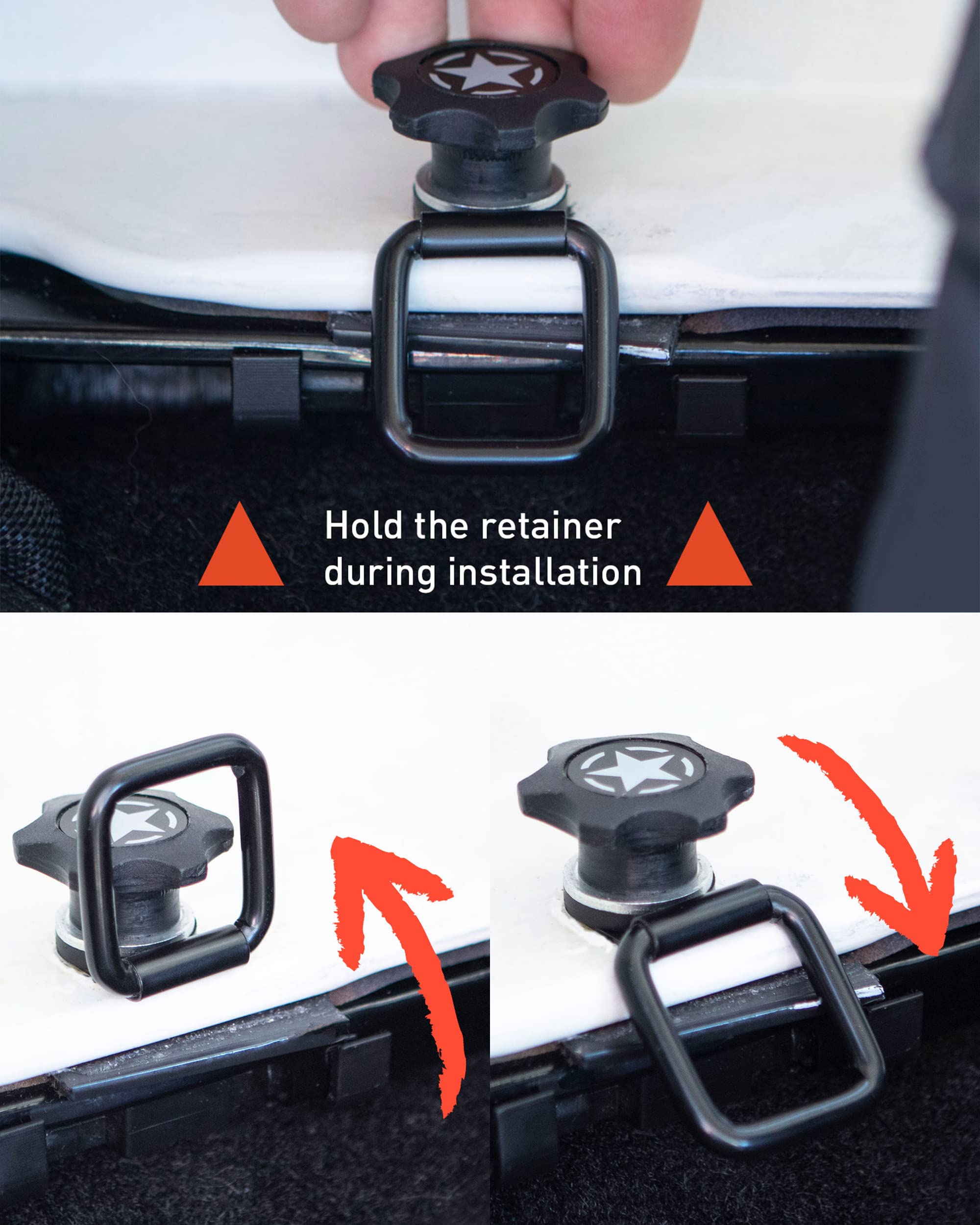 Buy GPCA Tie Down Quick Removal Thumb Screw Bolts Set Compatible with