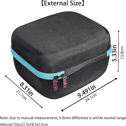 Miniatura 4 de Khanka Estuche de almacenamiento duro de repuesto para Makita XOB01Z 18V LXT Litio-Ion inalámbrico de 5 pulgadas lijadora órbita aleatoria solo funda