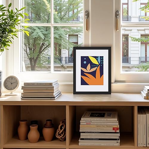 Vista 80 de Frametory, Los marcos de 16 x 20 pulgadas muestran imágenes de 11 x 14 pulgadas con paspartú o fotos de 16 x 20 pulgadas sin paspartú, vidrio Plata