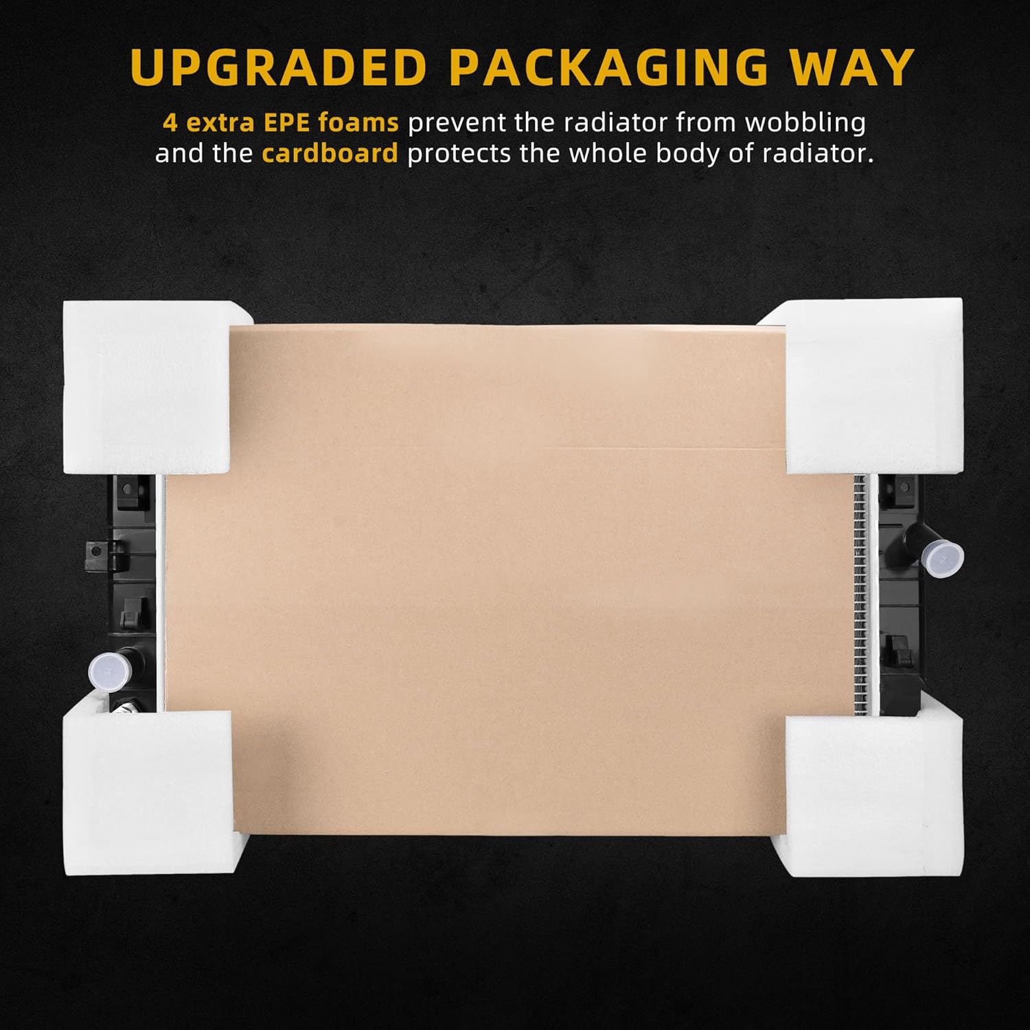 DWVO Radiator Compatible with 2008 2009 Buick Allure LaCrosse 2006-2011 Chevrolet Impala 2006-2007 Monte Carlo 2005-2008 Pontiac Grand Prix AT, Aluminum Core 3.5L 3.9L 5.3L V6 V8