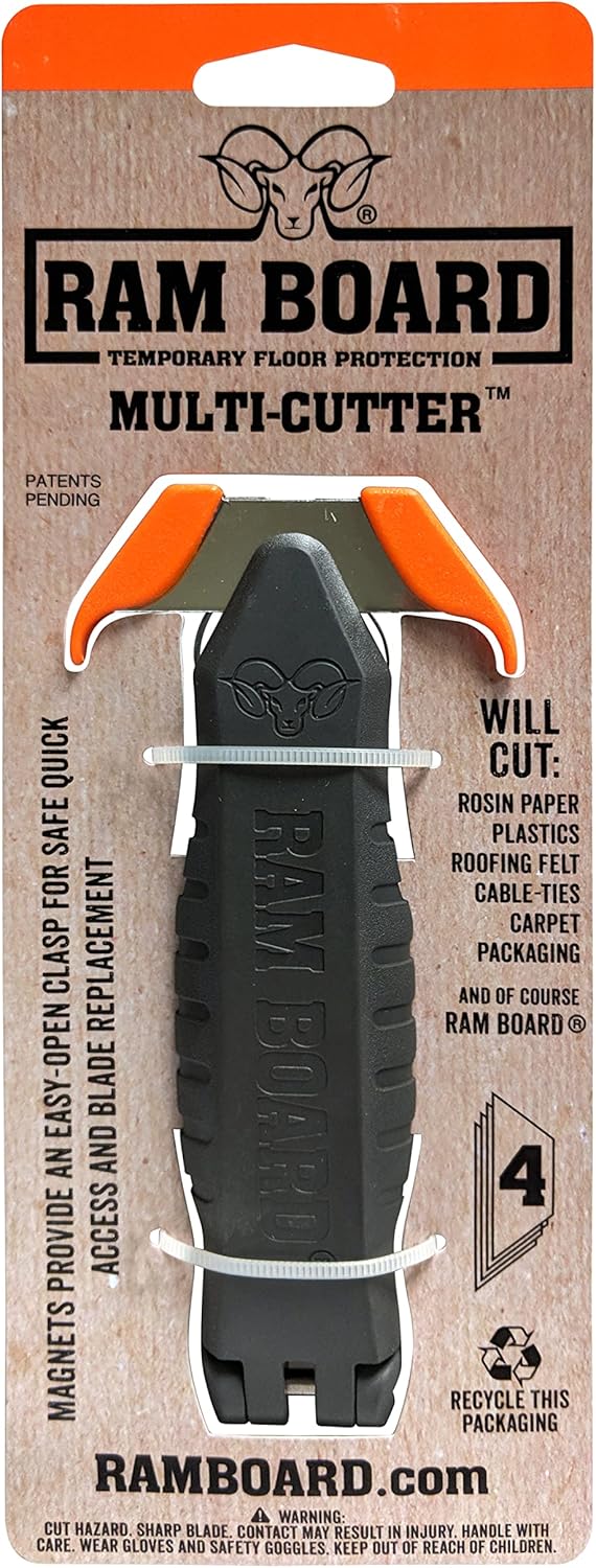 Ram Board Multi-Cutter, Cut Ram Board and Prevent Damaging Floors