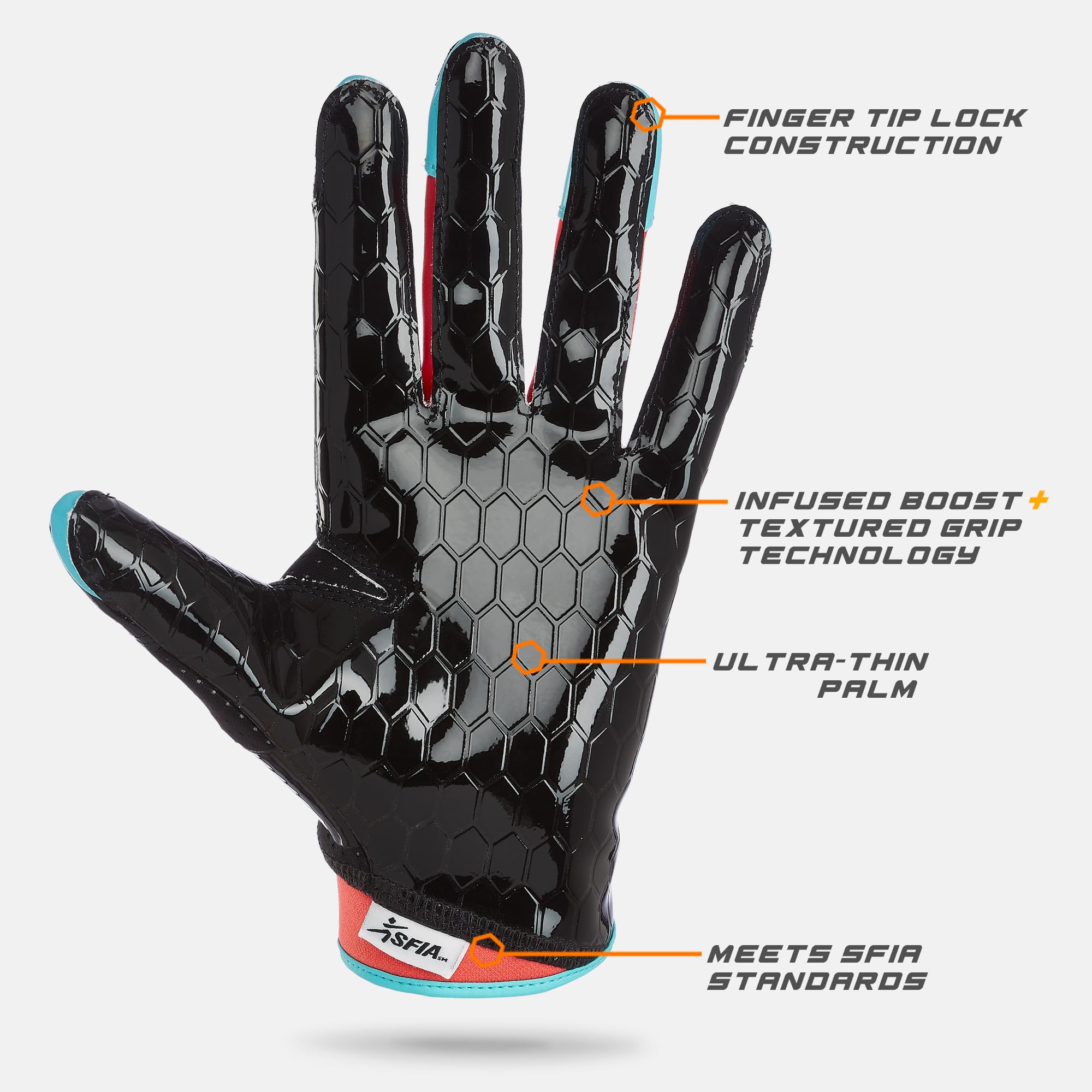 Amazon.com : Grip Boost DNA 2.0 Football Gloves with Engineered