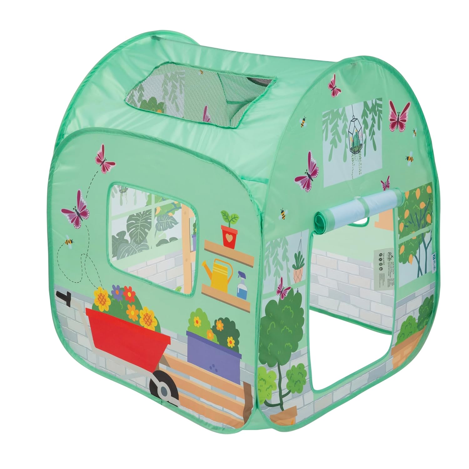 Pacific Play Tents Greenhouse Pop-up Tent (60830) - Indoor/Outdoor Pop-up Playhouse for Toddler & Kids Easy Setup