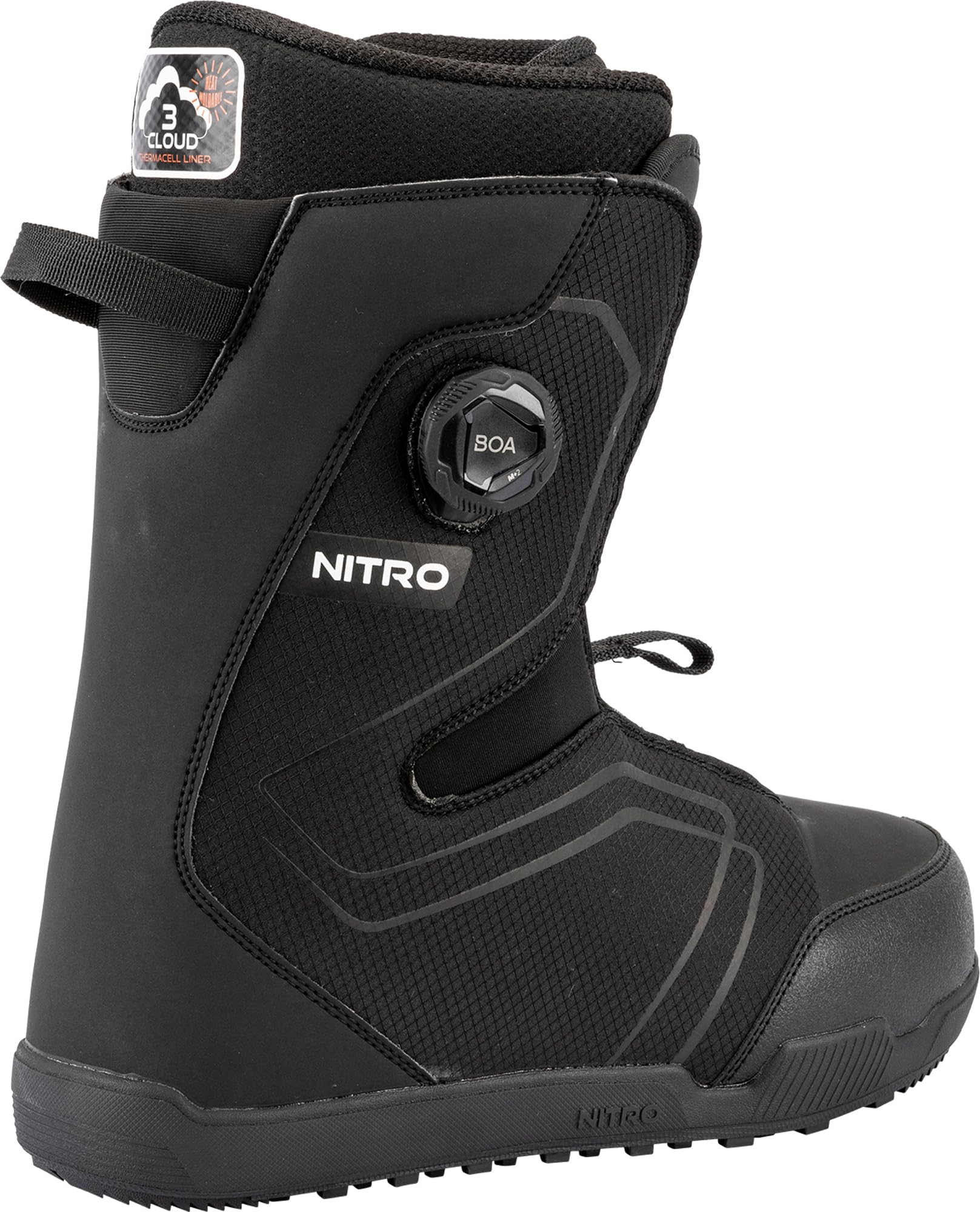 Nitro Sentinel Boa Boot Bottes de Snowboard Hommes Noir MP 29.0 EU 44