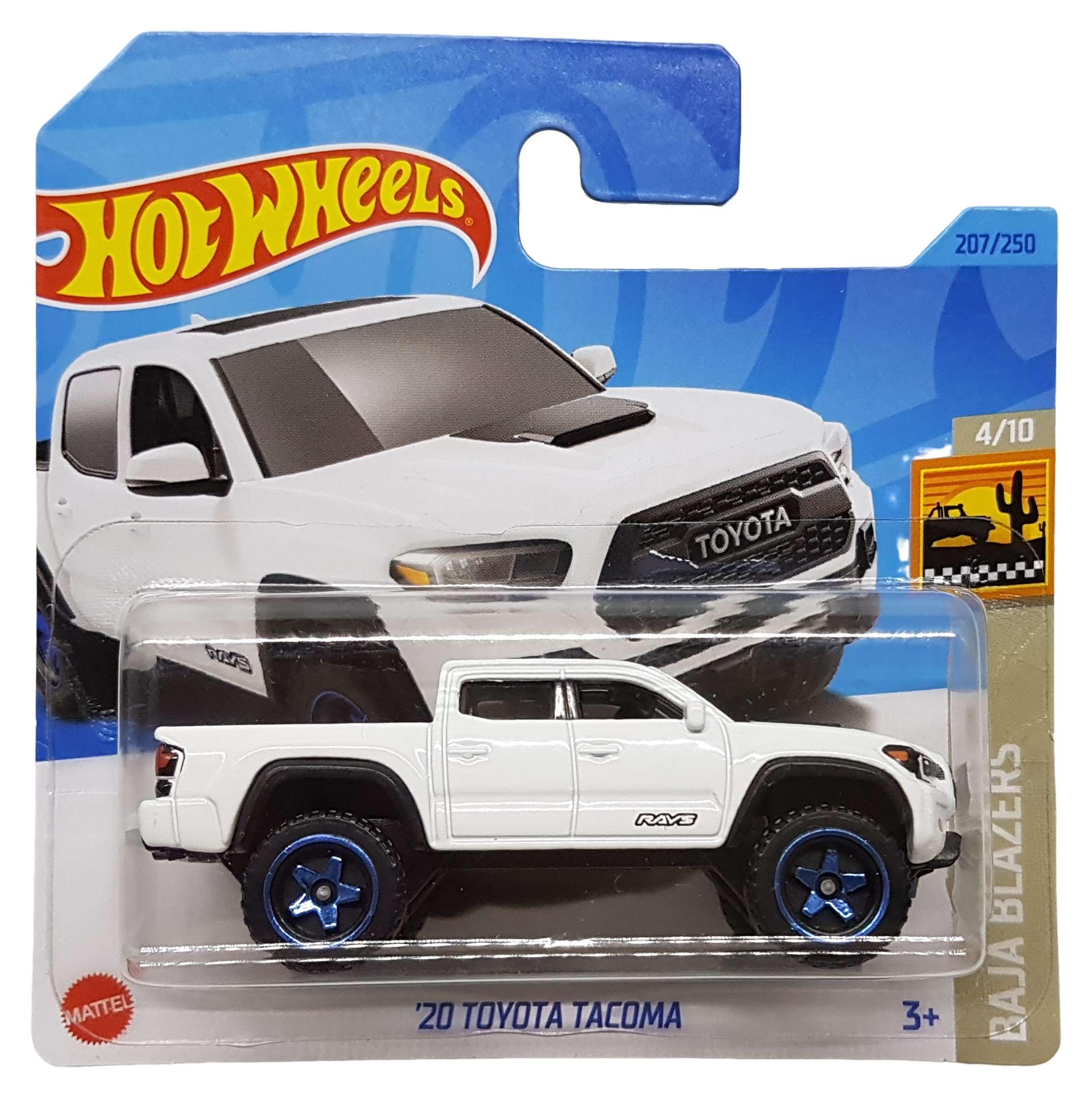 m*n様 ホットウィール　TOYOTA BAJA TRUCK 1/64 ミニカー Hot Wheels - ´20 Toyota Tacoma - Baja Blazers 4/10 - HKG75 - Short