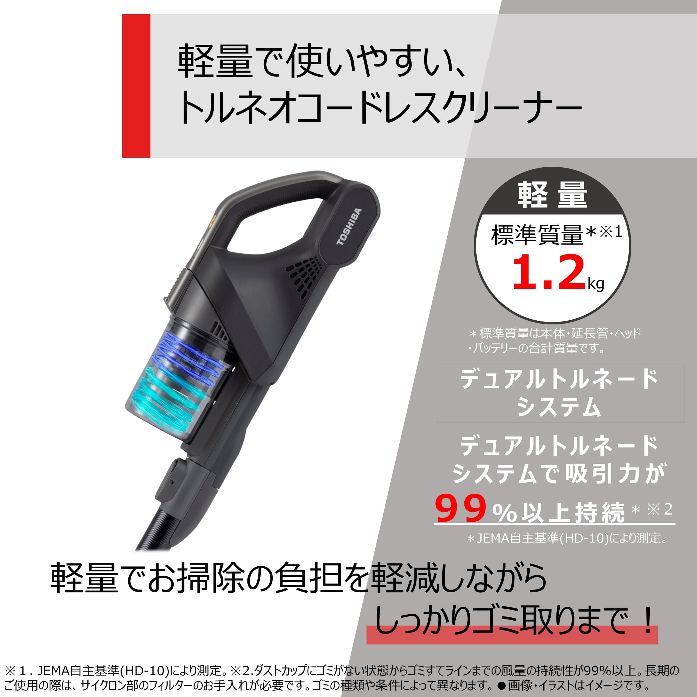 Amazon | VC-CLS12(H) | 東芝(TOSHIBA) | スティッククリーナー 通販
