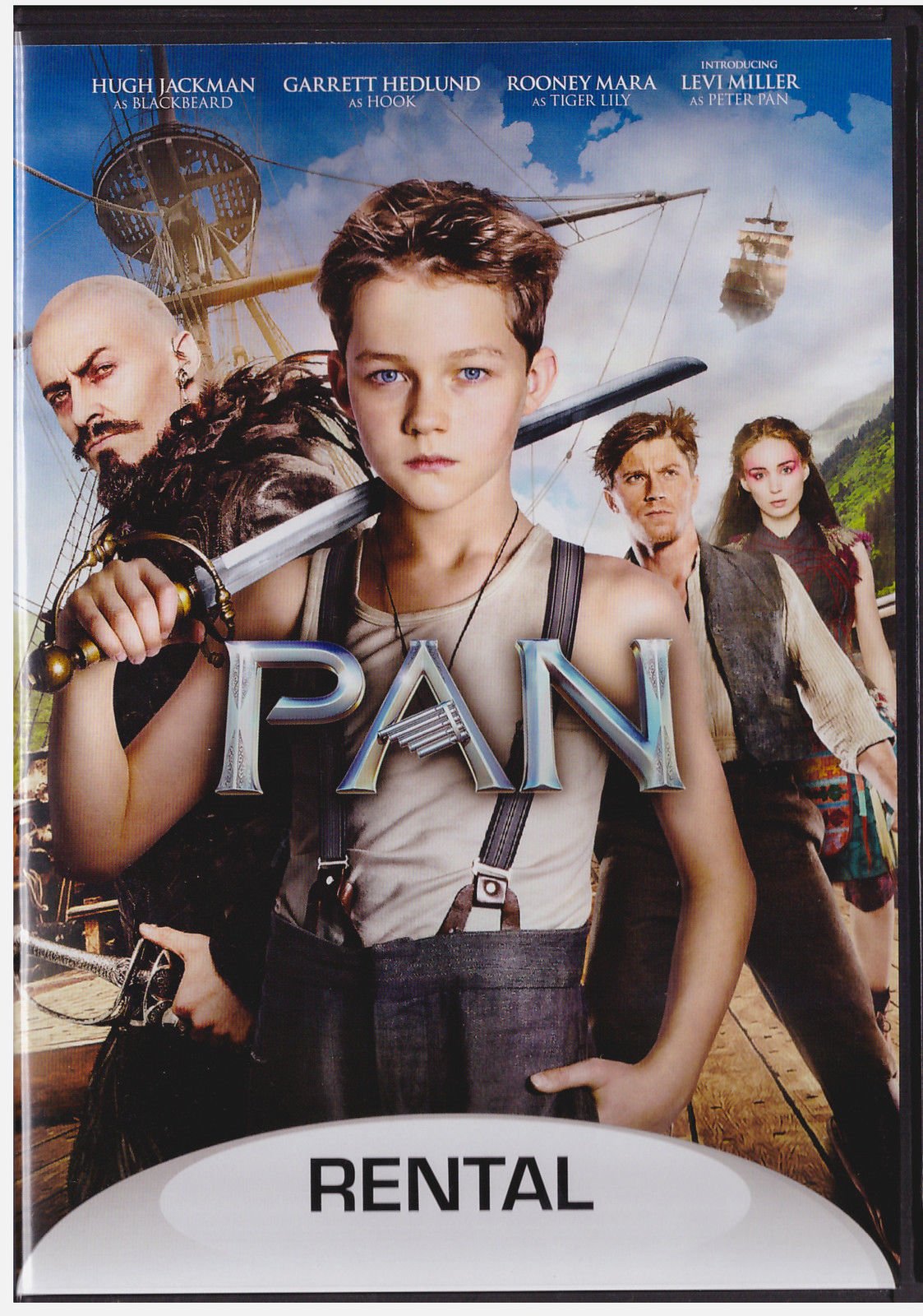 PAN DVD Hugh Jackman