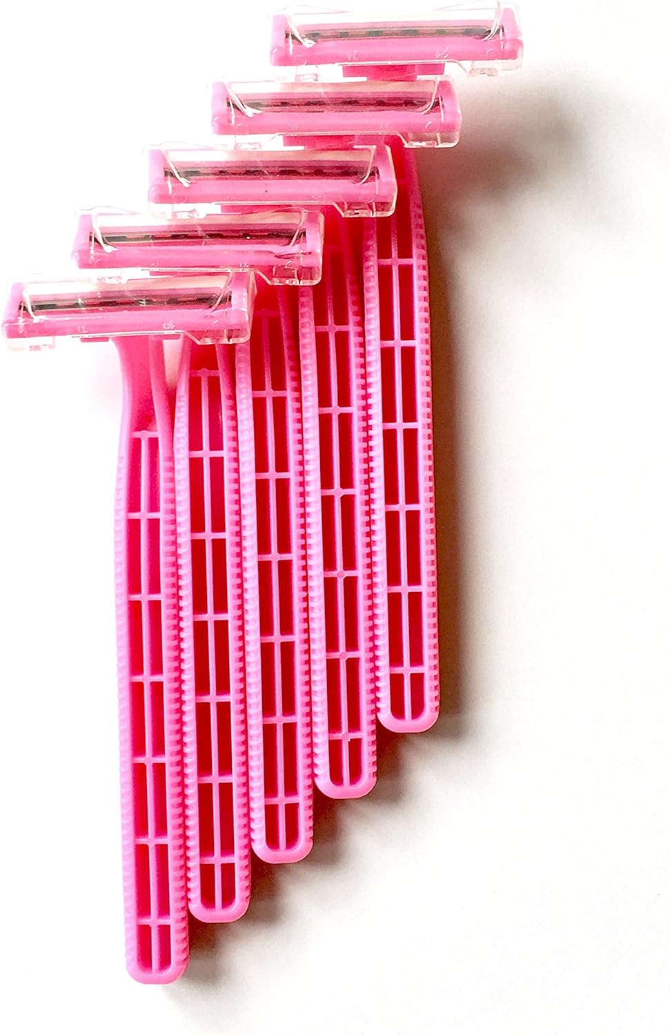 100 Box Combo of Blue and Pink Razor Blades Disposable Stainless Steel Hospitality Quality Shavers High End Twin Blade Razors for Men and Women with Aloe Vera Lubrication Strip