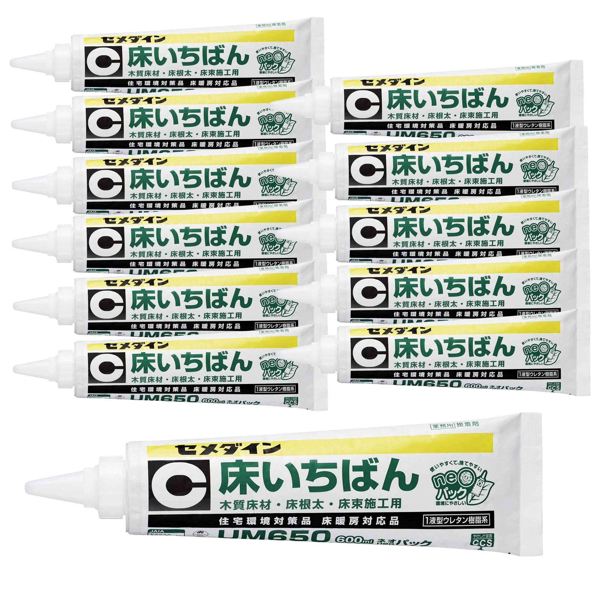 Amazon | セメダイン(CEMEDINE) UM650 床いちばん 床用ウレタン接着剤 