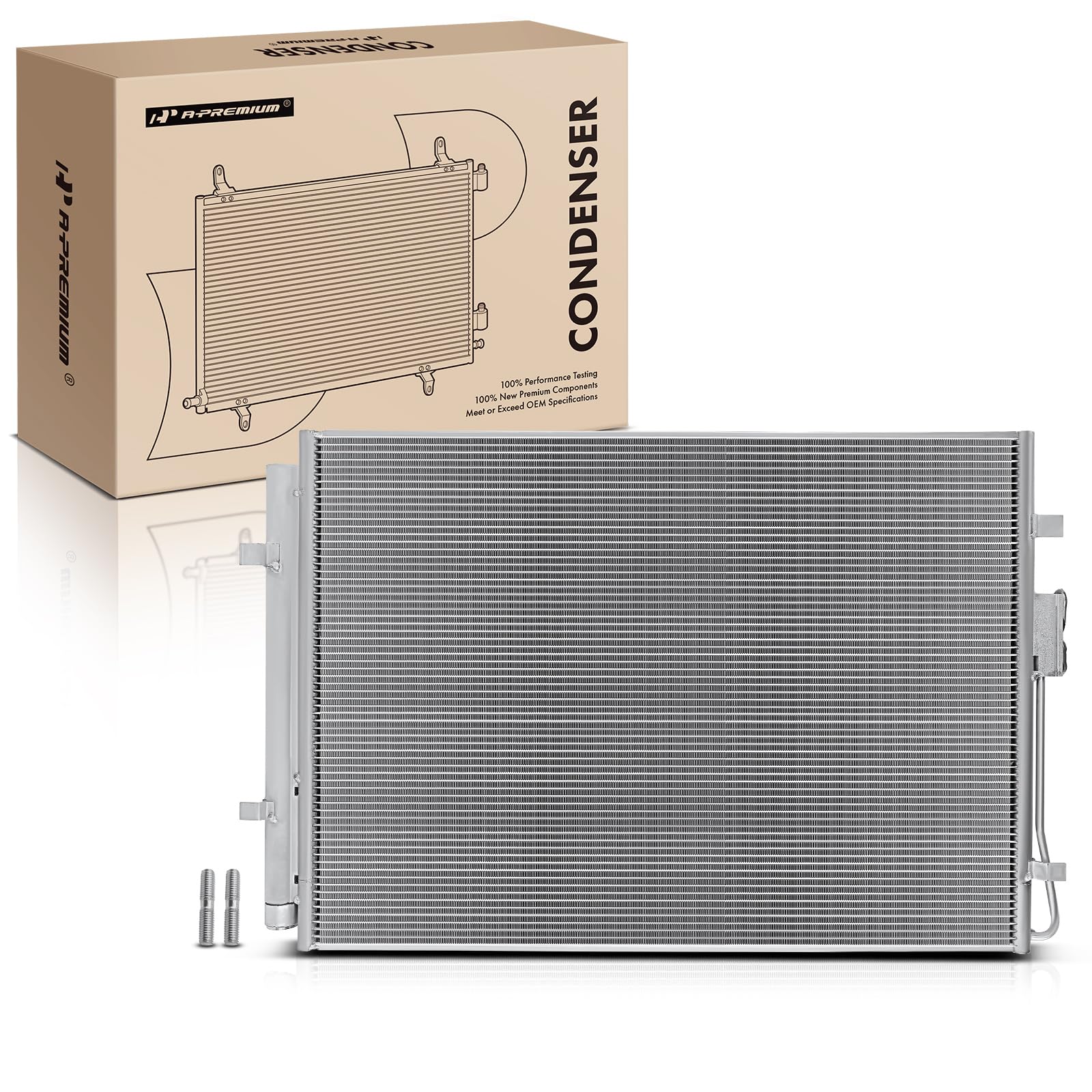 Photo 1 of A-Premium A/C Condenser Replace# 97606S8500 - Compatible with 2020 2021 Hyundai Palisade V6 3.8L
