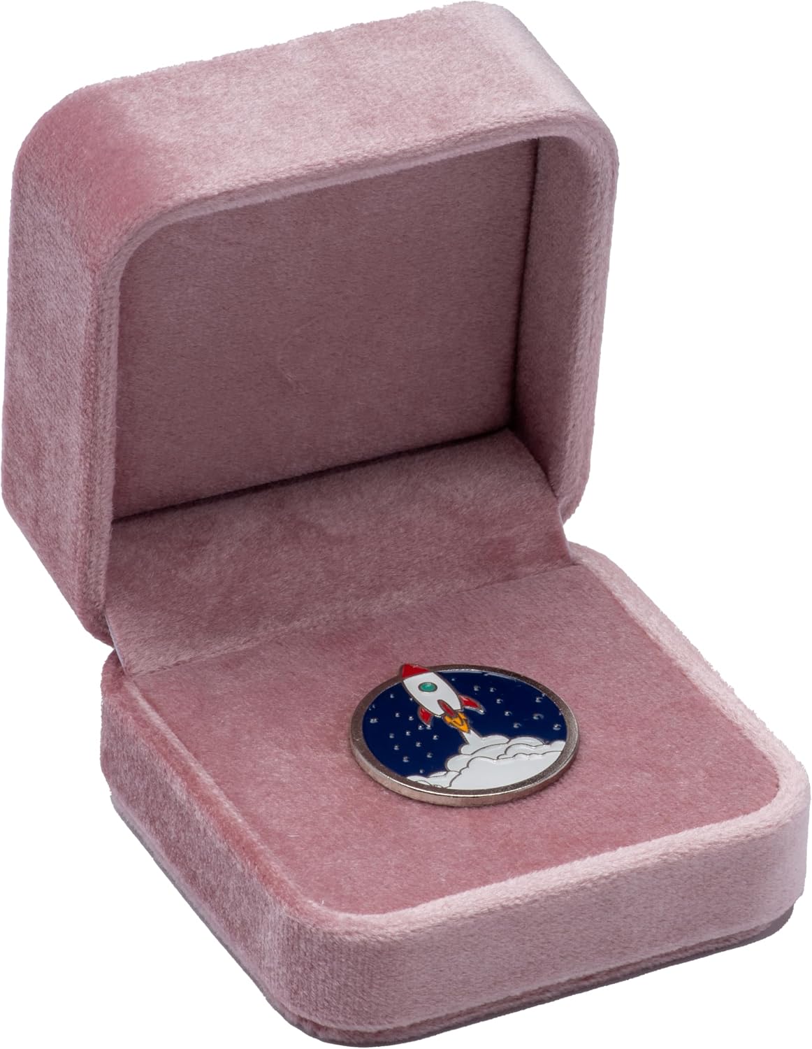 Single Velvet Pin Display Box Case