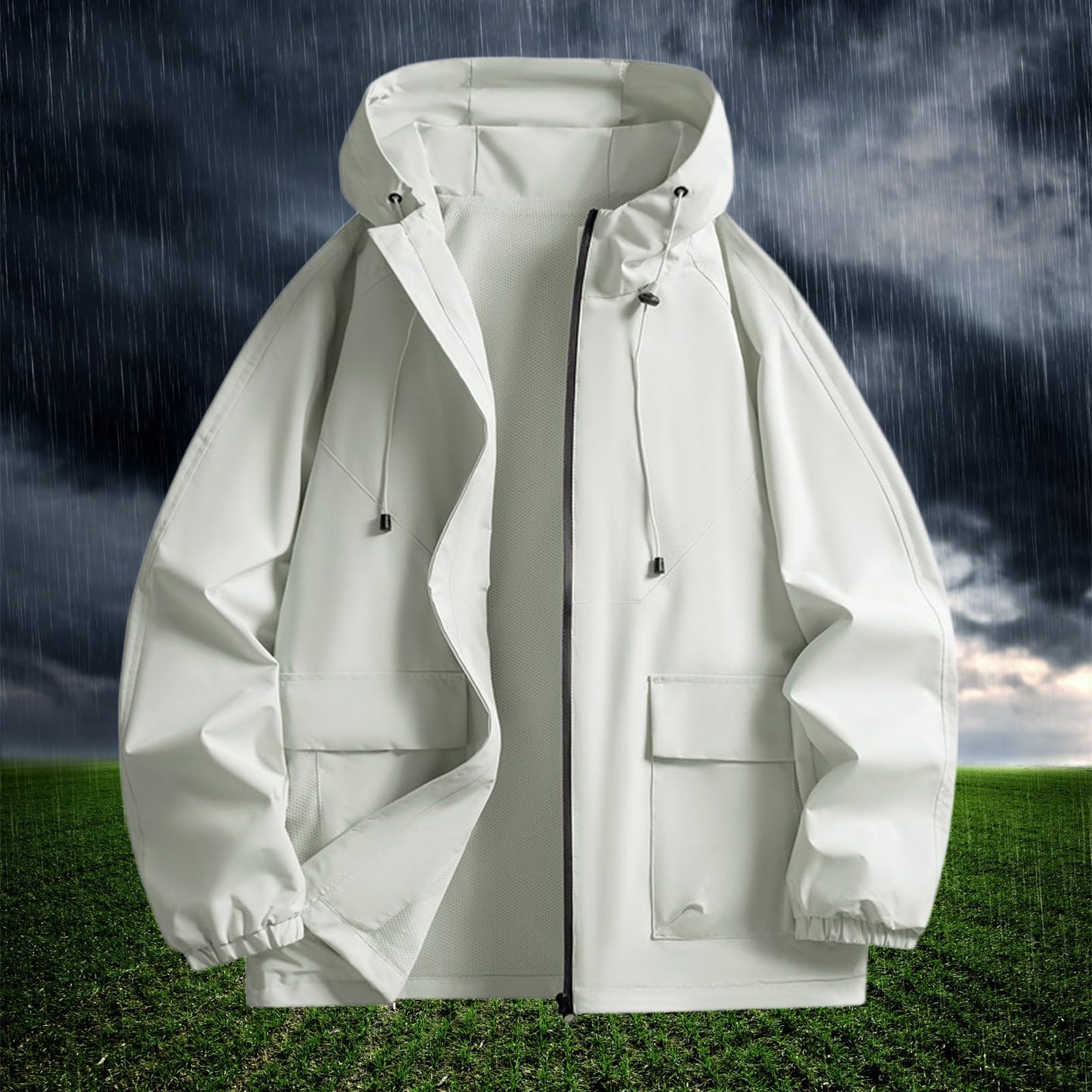 Generisch Wanderjacke Herren Freizeitjacken Frühling Outdoor Sport Paar Wanderjacken für tägliche Aktivitäten mit stilvollem Design