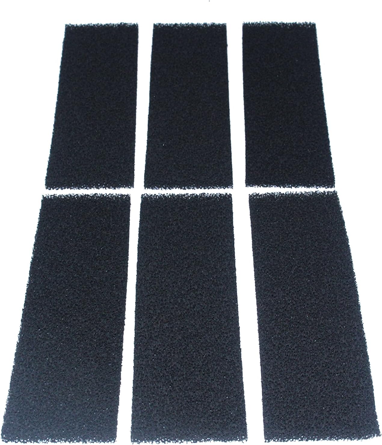 INGVIEE Pack Of 4 Compatible Activated Carbon Foam Filter For Fluval FX5 And FX6 Aquarium Filter