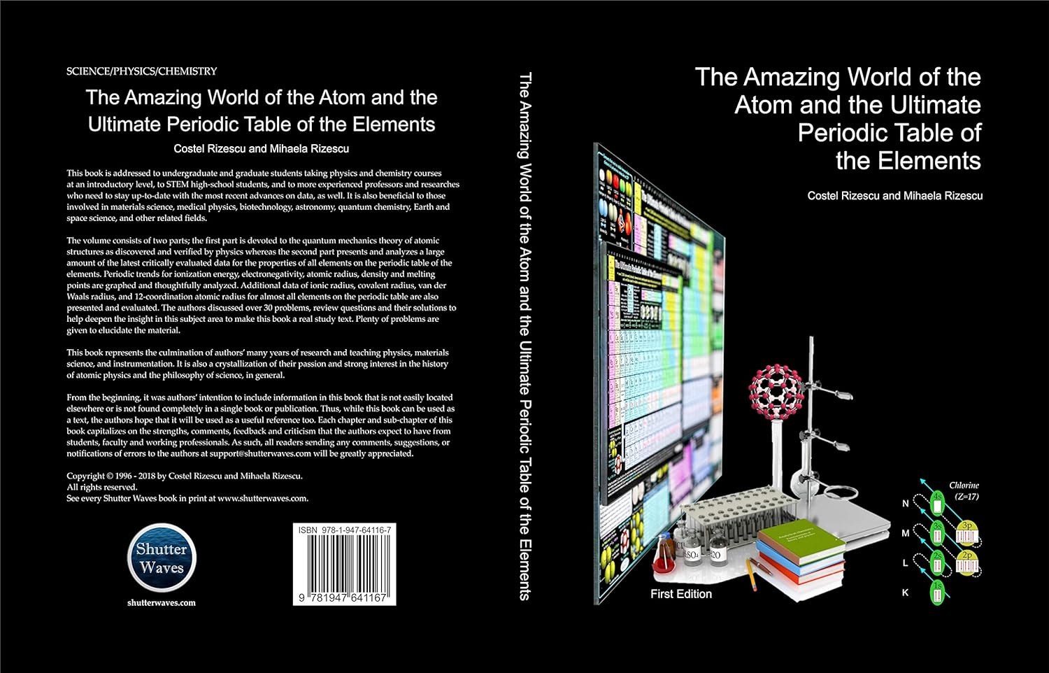 Periodic Table Poster – 2,500+ Data Points on Element Properties & Trends – Easy-to-Read STEM Science Wall Chart – Large 24x36 ULTRABOARD – Created by College Professors in Dallas