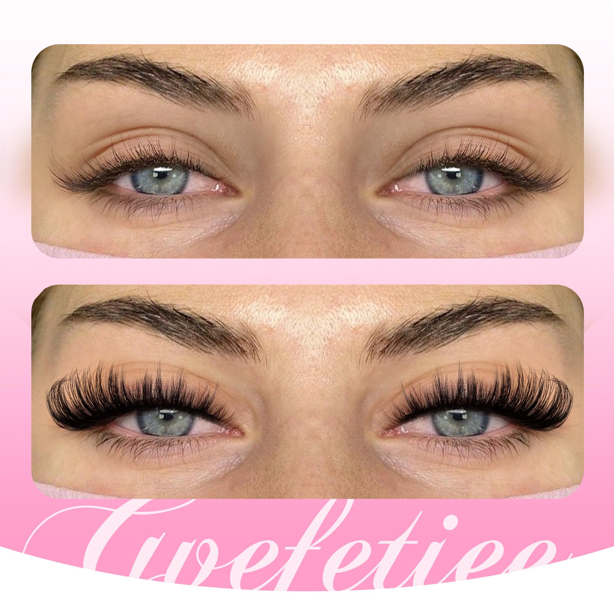 False Eyelashes Fluffy Faux Mink Lashes Wispy Fairy Cat Eye Lashes Spiky Strip Lashes Extension Natural Volume Fake Lashes Pack by GVEFETIEE 8 Pairs Black: Lashes Wispy False Eyelashes Fox Eye Lashes Fake Lashes Fluffy Cat Eye Lashes Faux Mink Strip Lashes Natural Look Clear Band Eyelashes Pack by GVEFETIEE 8 Pairs