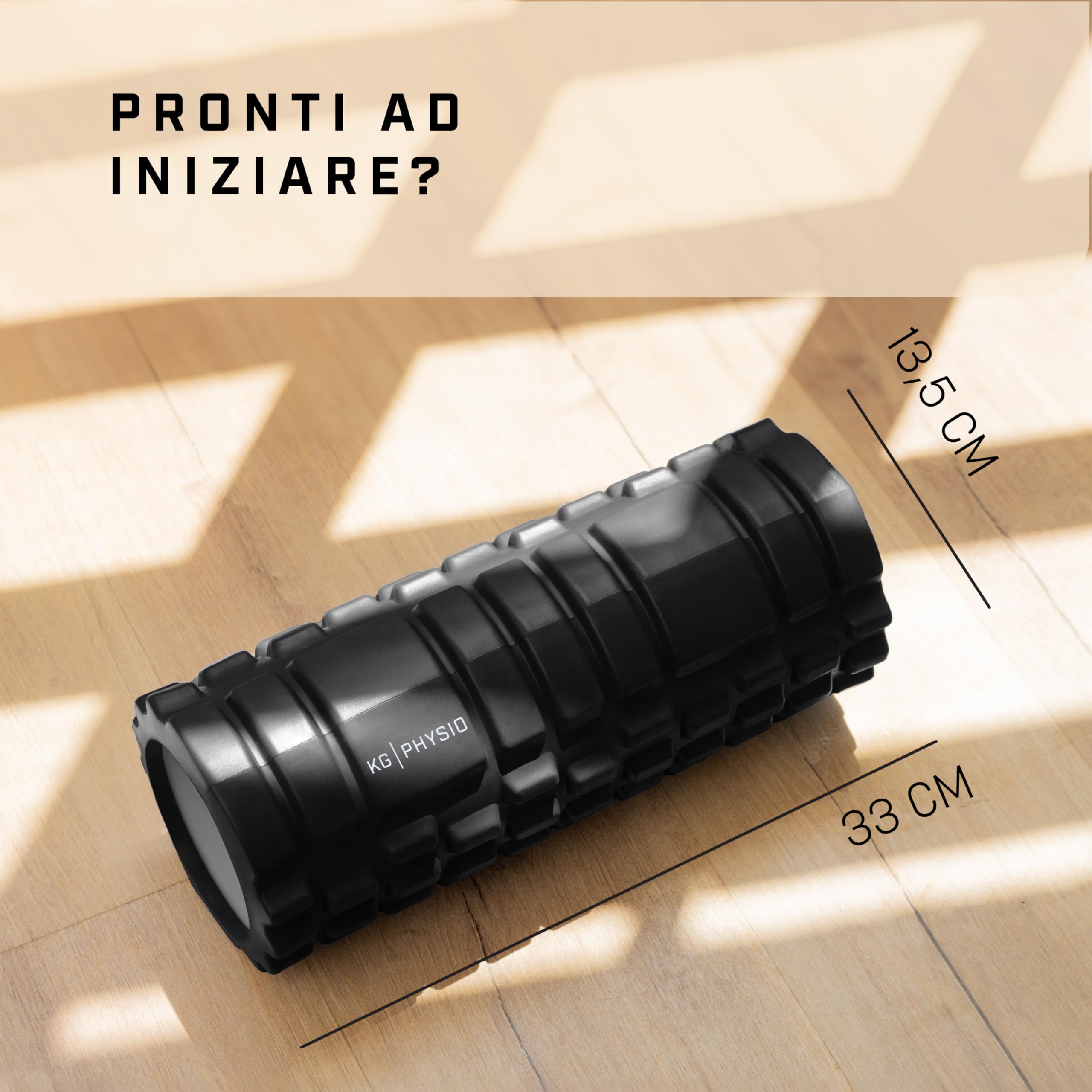 Foam Roller Massaggiante - 30x8cm, Per Schiena, Gambe E Spalle, Materiale EVA - Foto 5