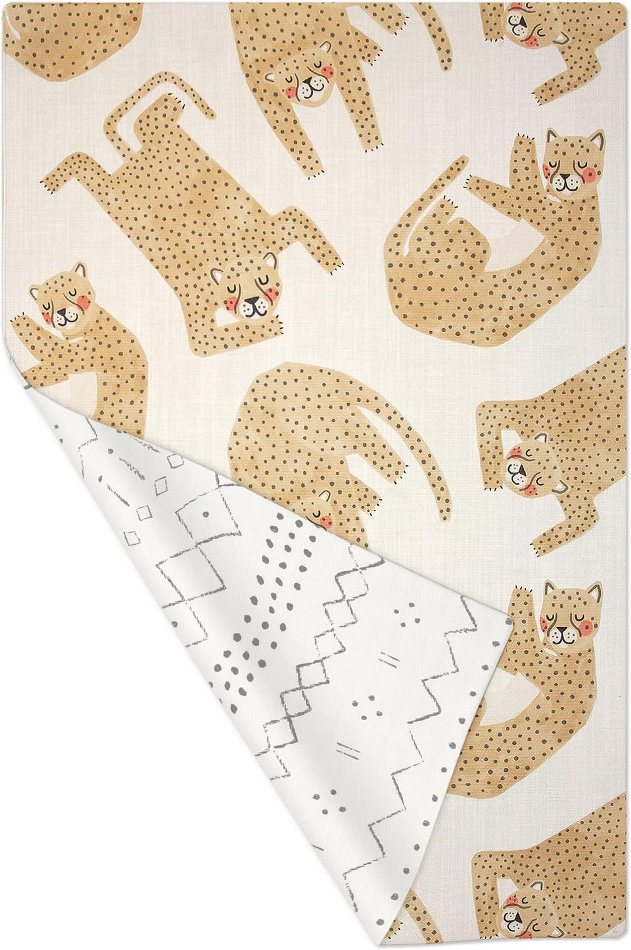 Lillefolk Stylish Baby Play Mat for Floor Reversible