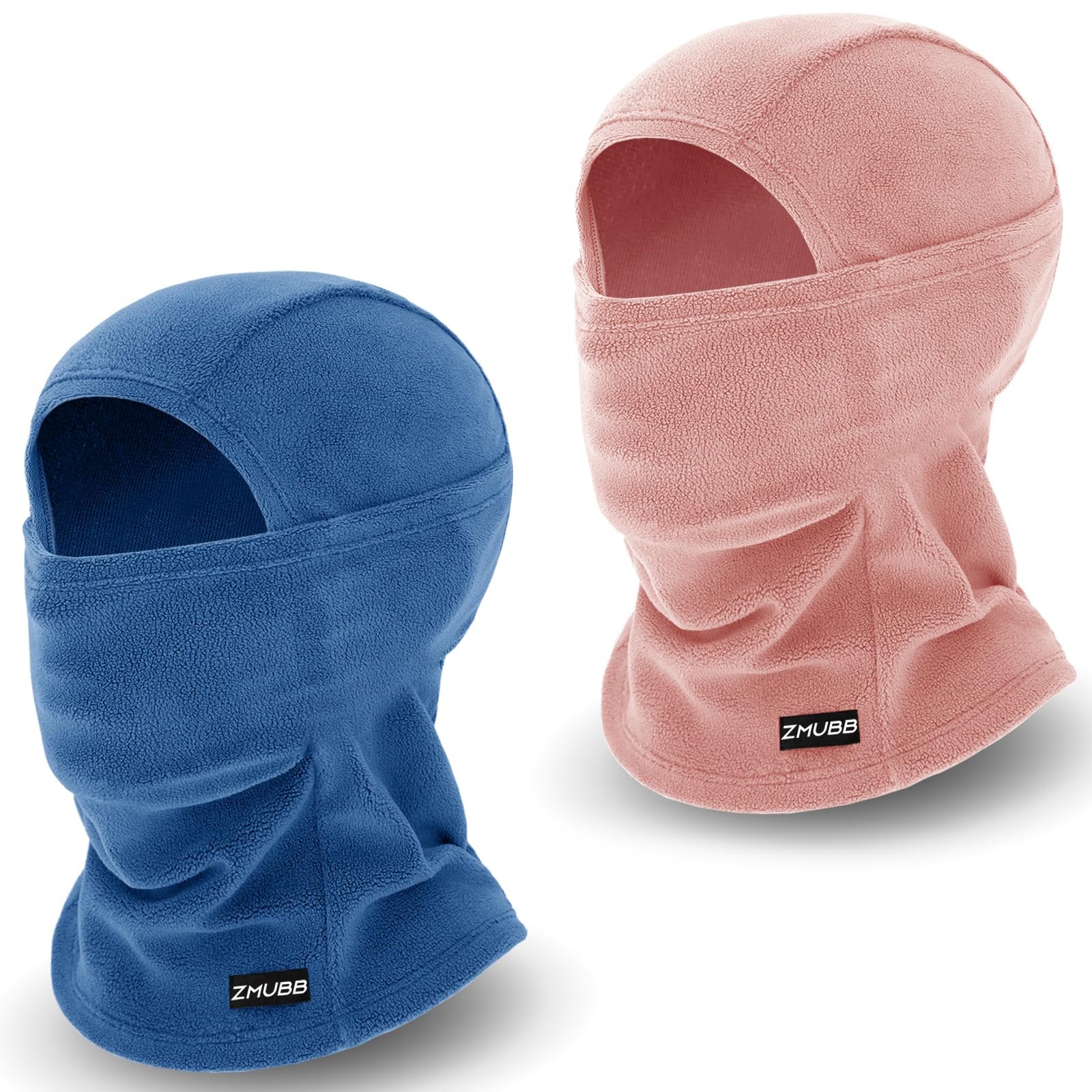 Kids Fleece Balaclava Ski Mask,Face Mask Neck Warmer for Boys Girls,Windproof Face Cover for Cold Weather Skiing Cycling