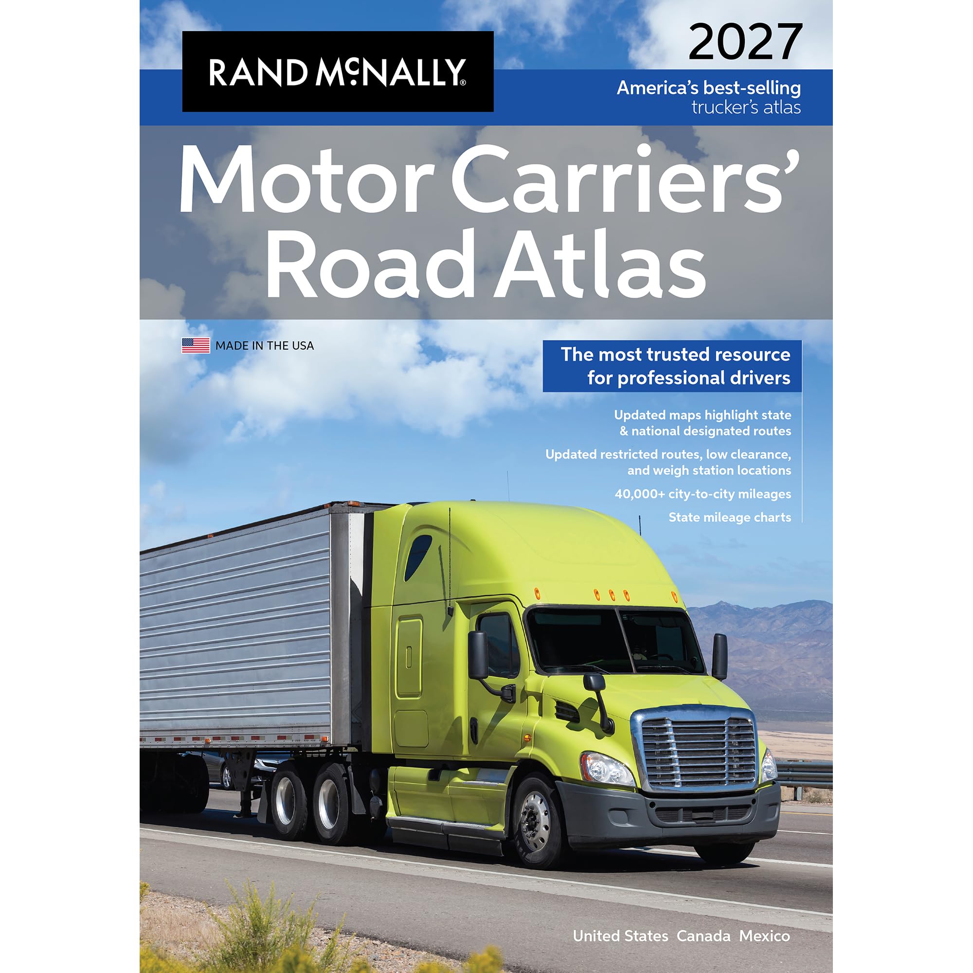 Rand McNally 2027 Motor Carriers Road Atlas