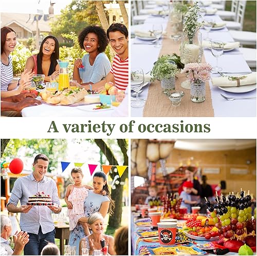 Vista 70 de CHENGU 100 bandas de elastano para sillas de matrimonio, sin hebilla, para decoración de cumpleaños, lazos elásticos, bandas deslizantes de elastano