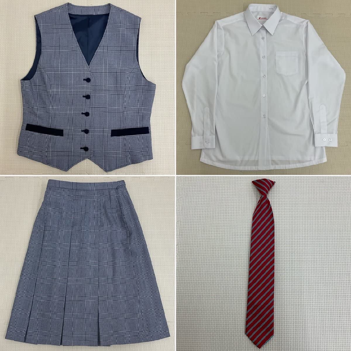 札幌市立明園中学校　男子制服上下と Yシャツ２枚とネクタイ 男子制服上下と Yシャツ2枚とネクタイ｜Yahoo!フリマ（旧PayPayフリマ）