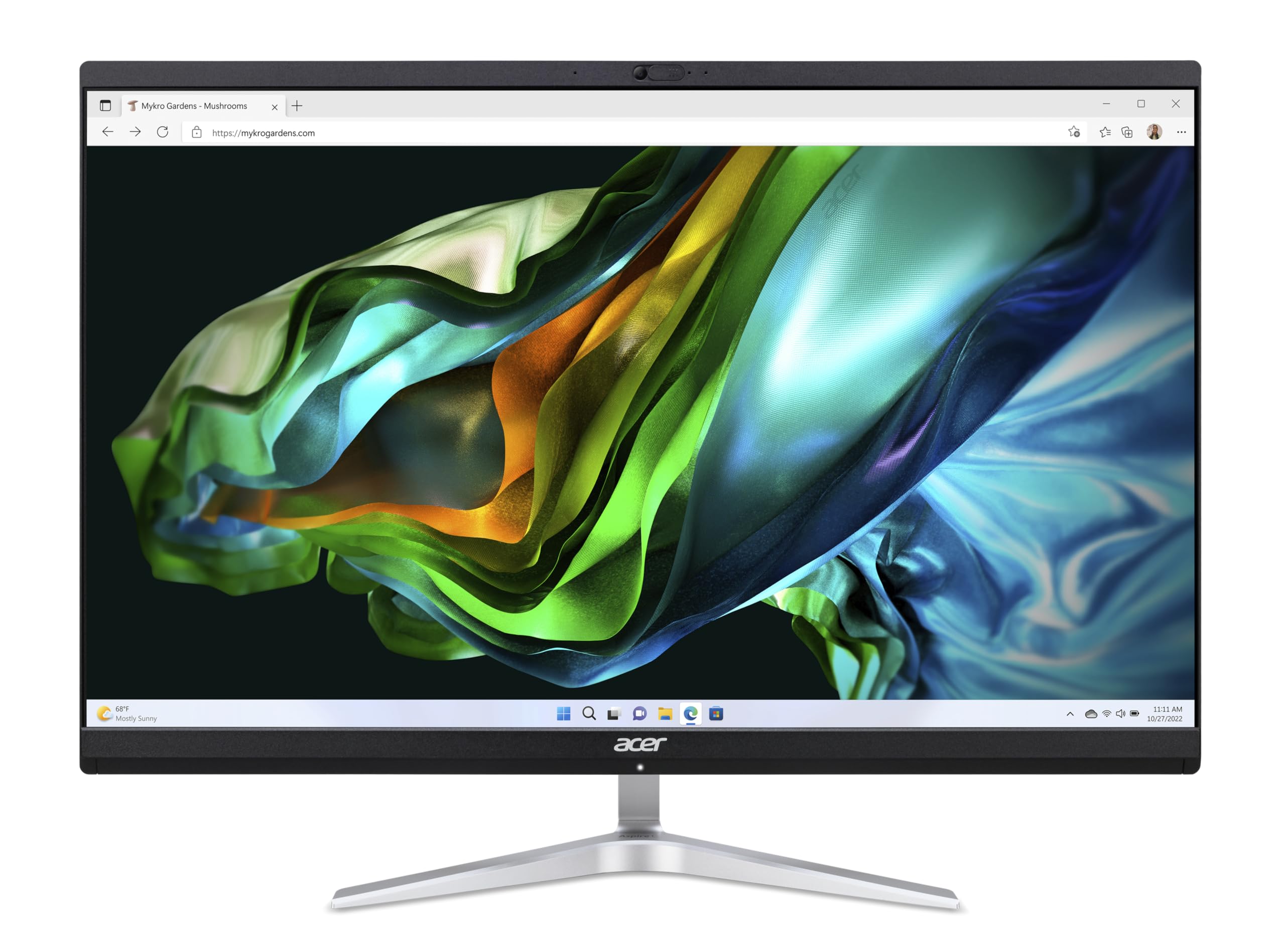 Acer Aspire C27 All In 1 PC -13th Gen Intel Core i7-1360P 12 Cores Upto 5.0GHz/16GB DDR4 RAM/1TB SSD/Intel Iris XE Graphics/27" FHD Non-Touch Monitor/WiFi-6/Win 11 + Wireless Keyboard & Mouse