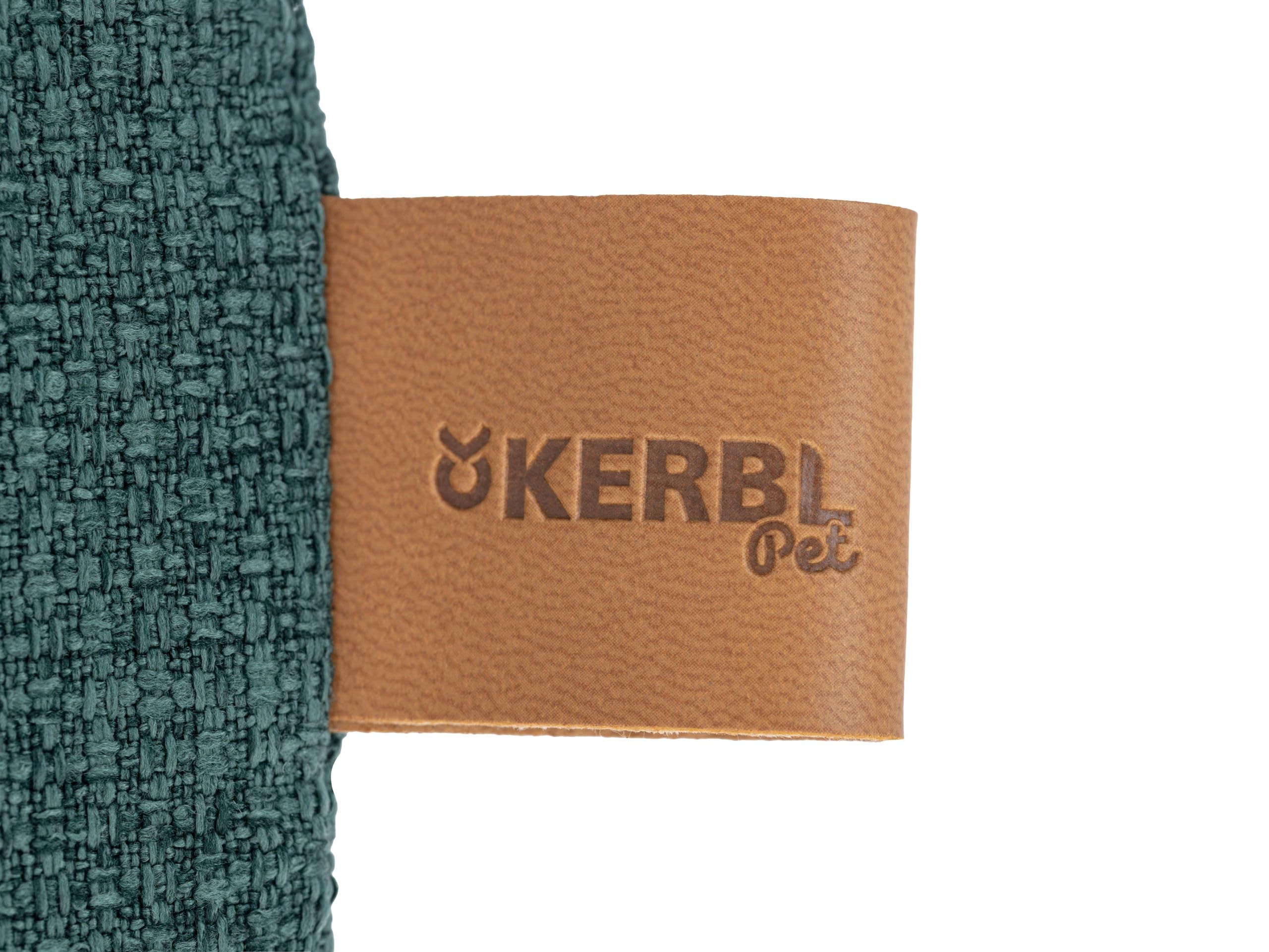 Kerbl Pet materasso in memory foam Oliver, verde inglese, 115x75x8 cm, cuccia per cani, sdraio per cani, cuscino per cani, schiuma