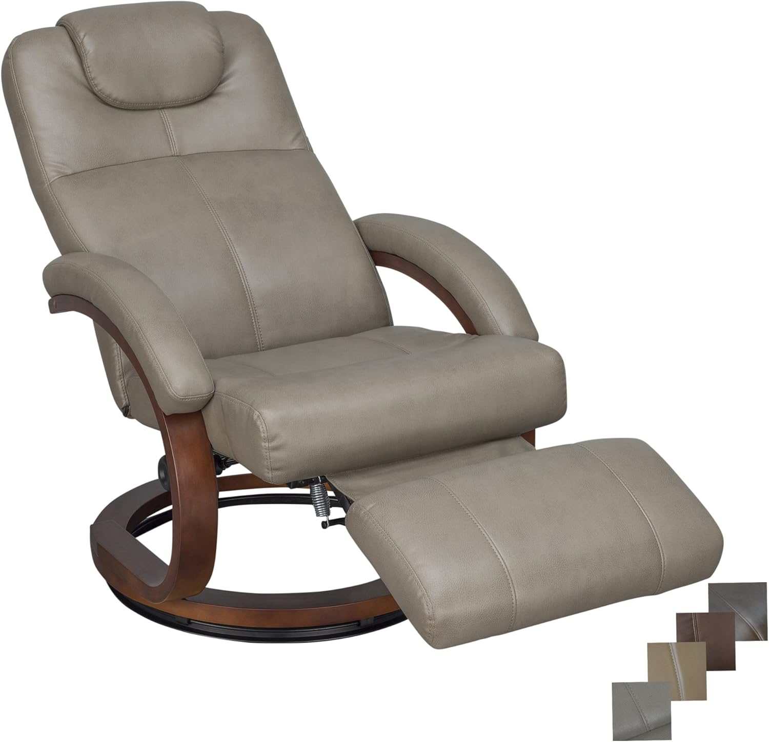 RecPro Charles 28" RV Euro Chair Recliner Modern Design RV