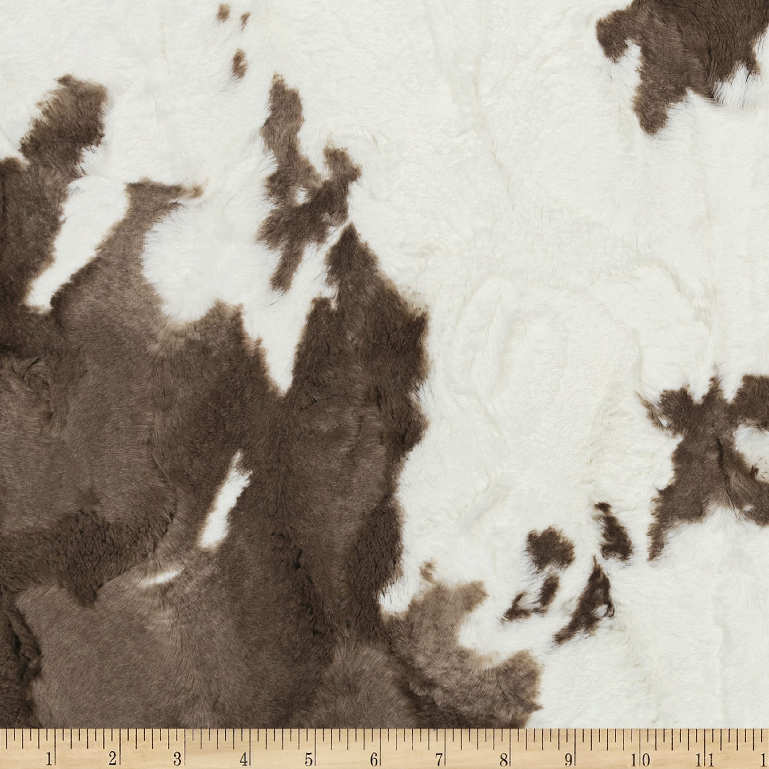 Shannon Minky Luxe Cuddle Calf Brownie, Fabric by the Yard