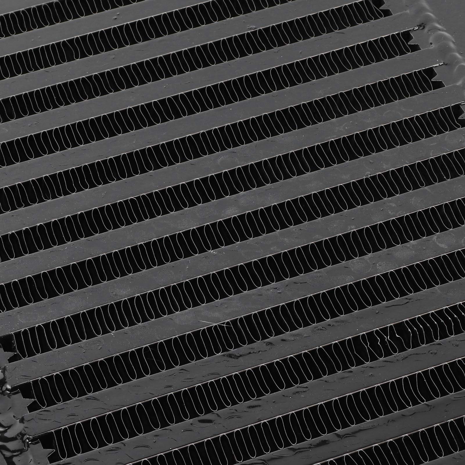Acouto Intercooler turbo, prestazioni elevate, installazione semplice, universale per GU Y61 ZD30 3.0L, lega di alluminio T -6061, nero