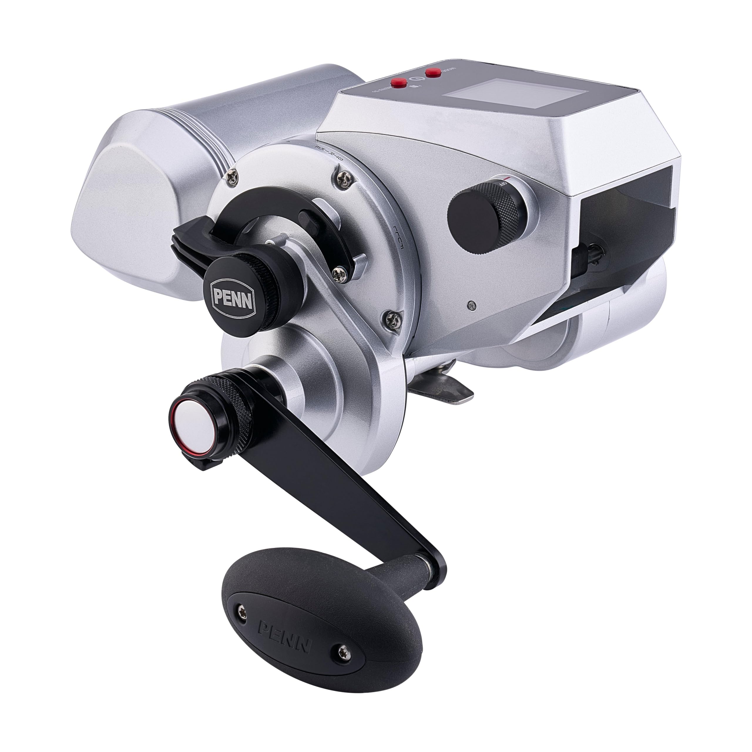 PENN Fathom Kit de moulinet de pêche électrique avec moulinet, batterie et chargeur