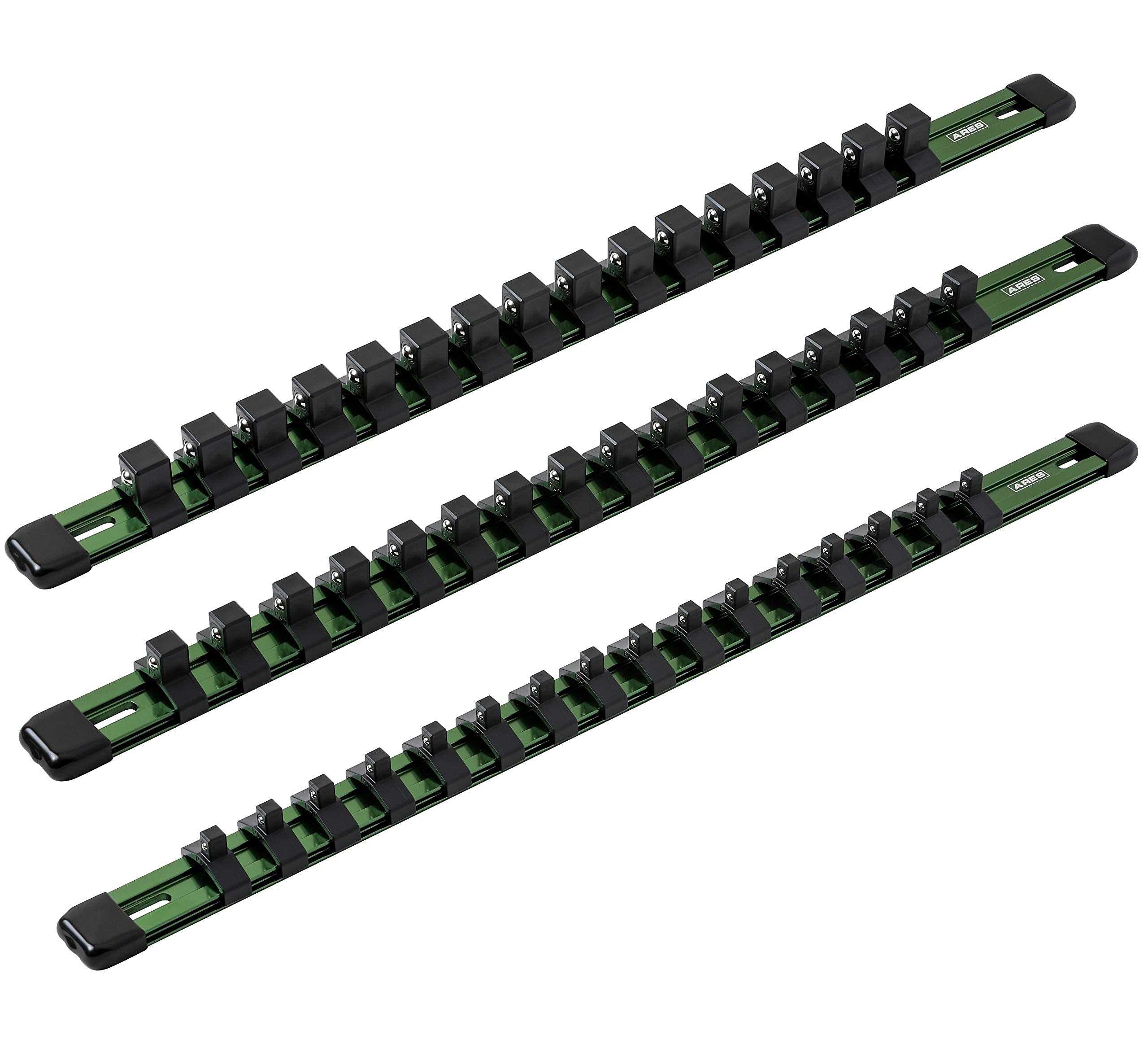 Amazon.com: ARES 60045-3-Piece 17-Inch Green Aluminum Socket Rail