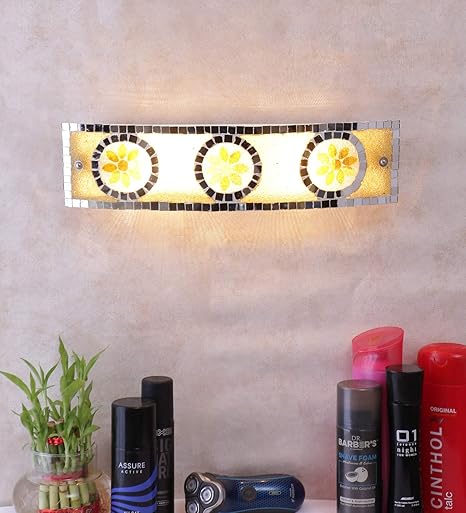 Devansh UB42, Mosaic Multicolor Glass Bathroom Light for wash Basin & Mirror