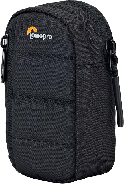 Lowepro LP37061-0WW, Tahoe CS 20 Case for Camera, Fits Compact Cameras, Front Pocket for memory card, money, Black