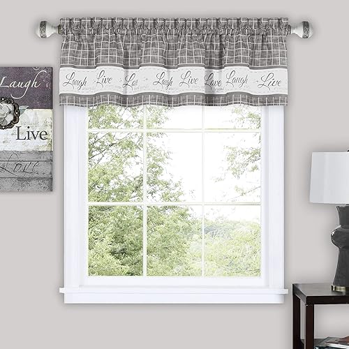 Vista 21 de Achim Home Furnishings - Cortina anti-fatiga ANFTMGBC12, color gris