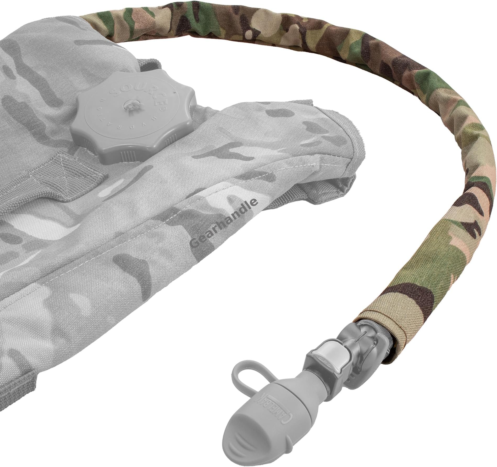Multicam Hydration Tactical Pack Drink Tube Cover Sleeve