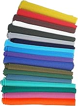 Knit Rib Cuff WaistbandTrim,Sports Look Polyester Trimming 1 x 1 Knitted Ribbing for Bomber Jackets& Garments Edging.Strong Resilient Stretch,FashionColours,UK Made, Neotrims Teal, 2pc