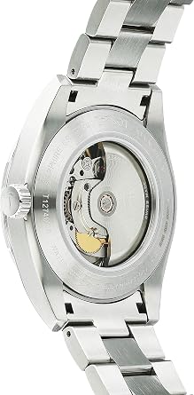 Tissot T1274071105100 Gentleman Automatic Powermatic 80 Silicium Black Dial Bracelet